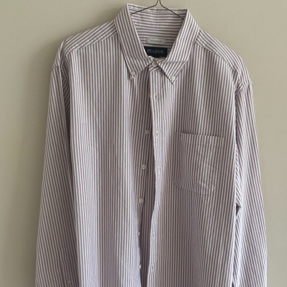 Men's Joseph Banks long sleeve shirt, Size L